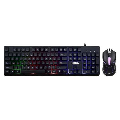 Jedel GK106 RGB Gaming Keyboard Mouse Combo