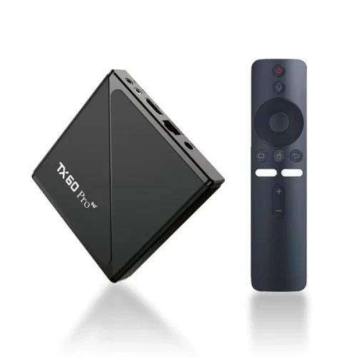 TX60 Pro 14K Ultra HD Smart Android TV Box with Voice Control Remote